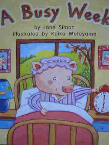 (image for) Math Readers K.10 A Busy Week (P) by Jane Simon