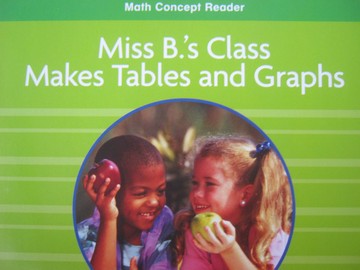 (image for) Math Concept Reader 1 Miss B.'s Class Makes Tables & Graphs (P)