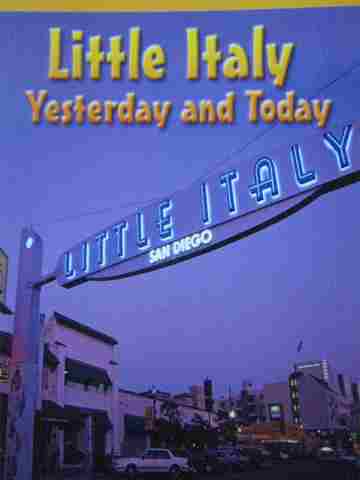 (image for) Excursions Book 4 Little Italy Yesterday & Today (P) by Greaves