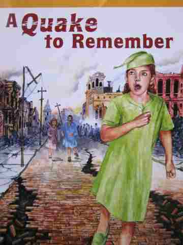 (image for) Excursions Book 6 A Quake to Remember (P) by Meish Goldish