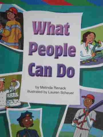 (image for) Excursions ELD Book 4 What People Can Do (P) by Melinda Renack