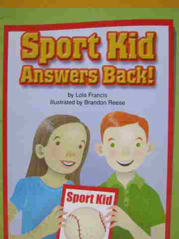 (image for) Excursions Book 3 Sport Kid Answers Back! (P) by Lola Francis