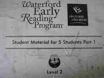 (image for) Waterford Early Reading Program 2 Student Material Part 1 (Box)