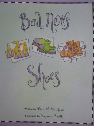 (image for) Read-Along Bad News Shoes (P) by Dixie B Gaisford