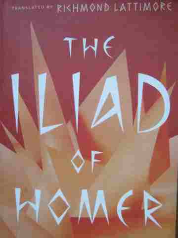 (image for) Iliad of Homer (P) by Richmond Lattimore