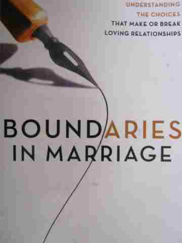 Boundaries in Marriage (P) by Henry Cloud & John Townsend (image for) Boundaries in Marriage (P) by Henry Cloud & John Townsend