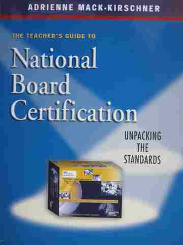 (image for) Teacher's Guide to National Board Certification (P)