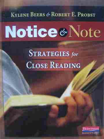 (image for) Notice & Note Strategies for Close Reading (P) by Beers & Probst
