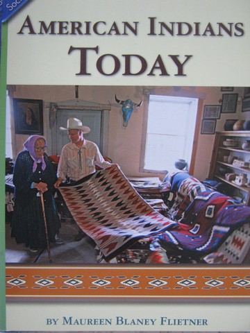 (image for) American Indians Today (P) by Maureen Blaney Flietner