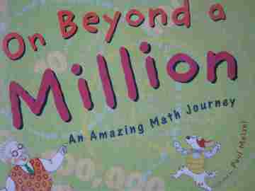 (image for) On Beyond a Million An Amazing Math Journey (H) by Schwartz