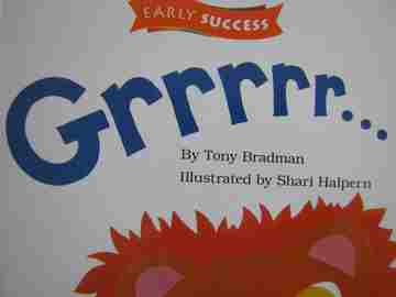 (image for) Early Success 2 Grrrrr (P) by Tony Bradman