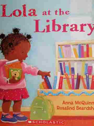 (image for) Lola at the Library (P) by Anna McQuinn