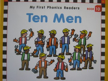 (image for) My First Phonics Readers Ten Men (P) by Janelle Cherrignton