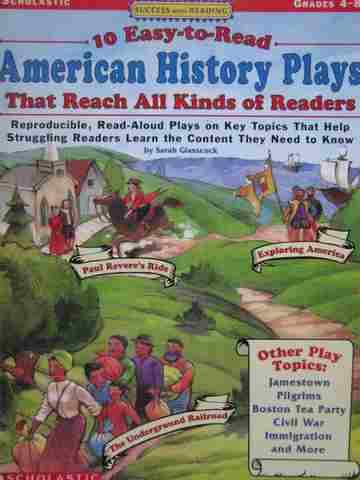 (image for) American History Plays Grades 4-8 (P) by Sarah Glasscock