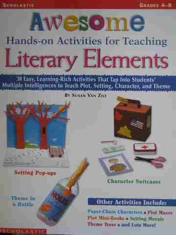 (image for) Awesome Hands-On Activities for Teaching Literary Elements (P) by Susan Zile