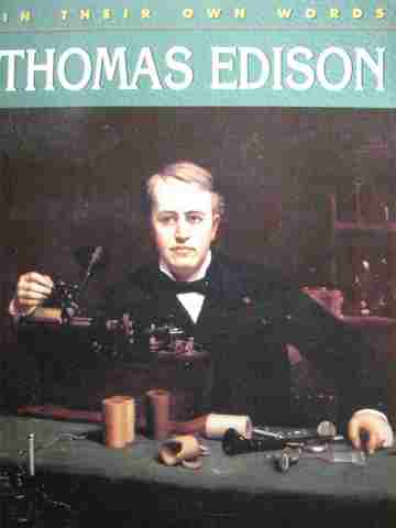 (image for) In Their Own Words Thomas Edison (P) by George Sullivan