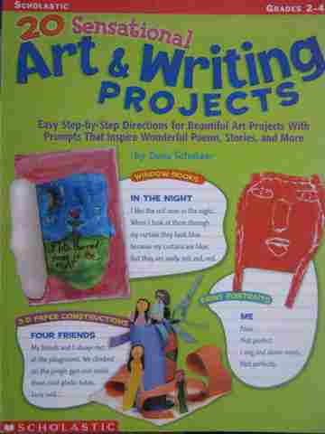 (image for) 20 Sensational Art & Writing Projects Grades 2-4 (P) by Schutzer - Click Image to Close