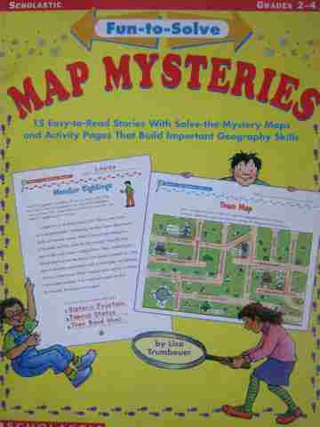 (image for) Fun-to-Solve Map Mysteries Grades 2-4 (P) by Lisa Trumbauer