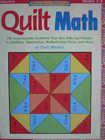 Quilt Math Grades 1-3 (P) by Cindi Mitchell