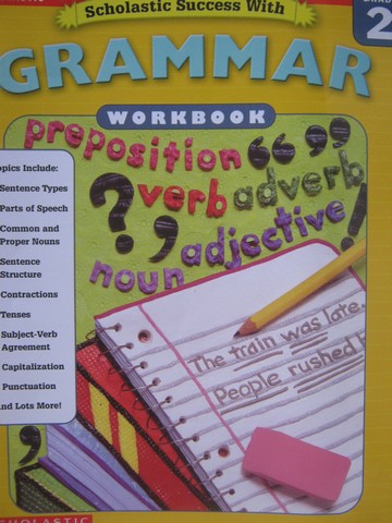 (image for) Scholastic Success with Grammar Workbook Grade 2 (P)