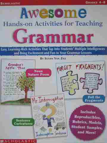 (image for) Awesome Hands-On Activities for Teaching Grammar Grades 4-8 (P)