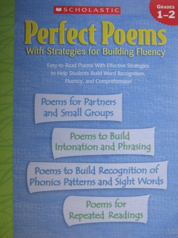 (image for) Perfect Poems with Strategies for Building Fluency Grades 1-2(P)