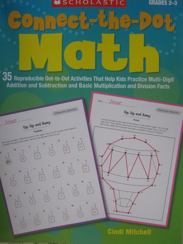 (image for) Connect-to-Dot Math Grades 2-3 (P) by Cindi Mitchell