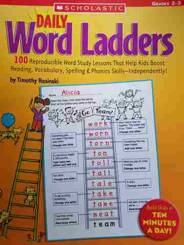 (image for) Daily Word Ladders Grades 2-3 (P) by Timothy Rasinski
