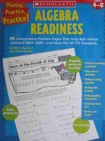 (image for) Algebra Readiness Grades 4-8 (P) by Muschla & Muschla