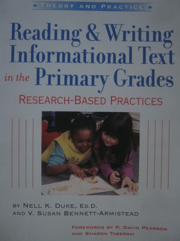 (image for) Reading & Writing Informational Text in the Primary Grades (P) by Nell K Duke & V Susan Bennett-Armistead
