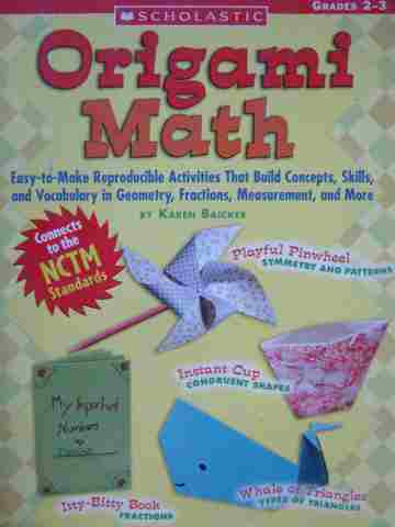 (image for) Origami Math Grades 2-3 (P) by Karen Baicker