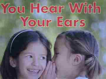 (image for) You Hear with Your Ears (P) by Melvin & Gilda Berger