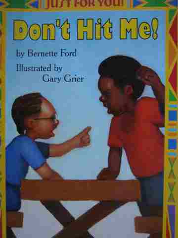 (image for) Just for You! 1 Don't Hit Me! (P) by Bernette Ford