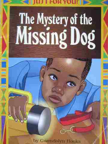 (image for) Just for You 1 The Mystery of the Missing Dog (P) by Hooks