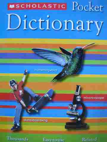 (image for) Scholastic Pocket Dictionary (P)