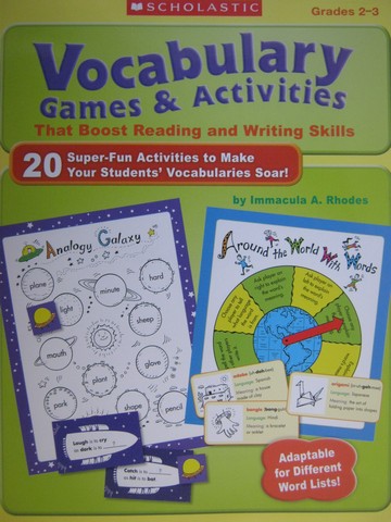 (image for) Vocabulary Games & Activities Grades 2-3 (P) by Immacula Rhodes