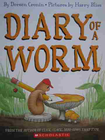 (image for) Diary of A Worm (P) by Doreen Cronin