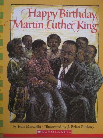 (image for) Happy Birthday Martin Luther King (P) by Jean Marzollo