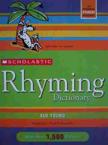 (image for) Scholastic Rhyming Dictionary (P) by Sue Young
