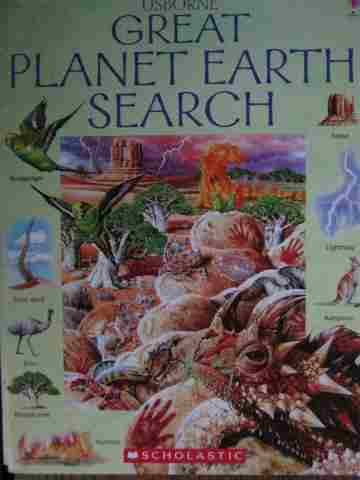 (image for) Usborne Great Planet Earth Search (P) by Emma Helbrough