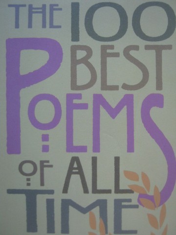 (image for) 100 Best Poems of All Time (P) by Leslie Pockell