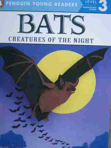 (image for) Penguin Young Readers 3 Bats Creatures of the Night (P)