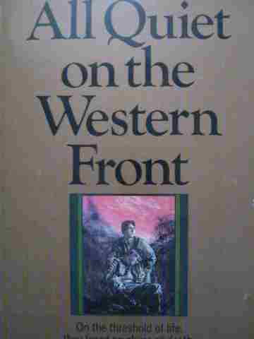(image for) All Quiet on the Western Front (P) by Erich Mariaremarque