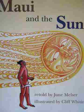 (image for) Pacific Literacy Maui & the Sun (P) by June Melser