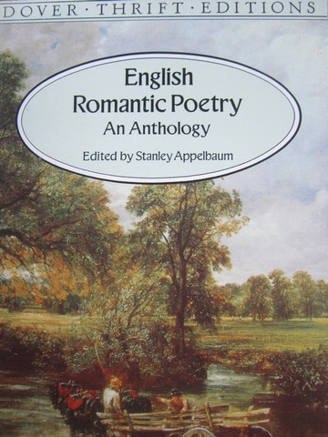 (image for) English Romantic Poetry An Anthology (P) by Stanley Appelbaum