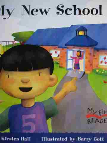 (image for) My First Reader My New School (P) by Kirsten Hall