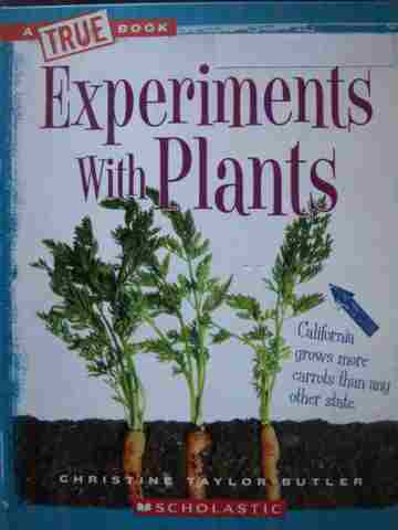 (image for) A True Book Experiments with Plants (H) by Christine Butler