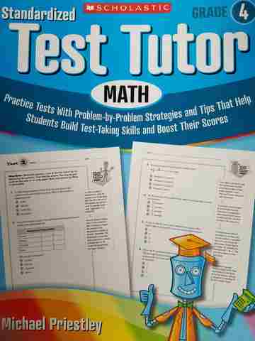 (image for) Standardized Test Tutor Math Grade 4 (P) by Michael Priestley