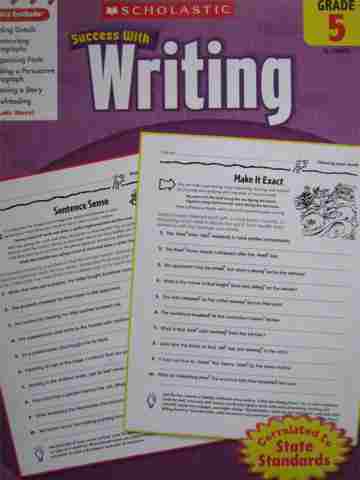(image for) Success with Writing Grade 5 (P) by Barbara Adams