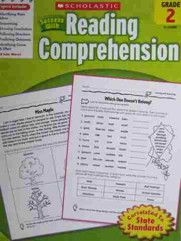(image for) Success with Reading Comprehension Grade 2 (P) by Robin Wolfe